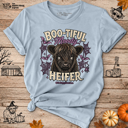 Bootiful Moody Heifer Unisex Tee