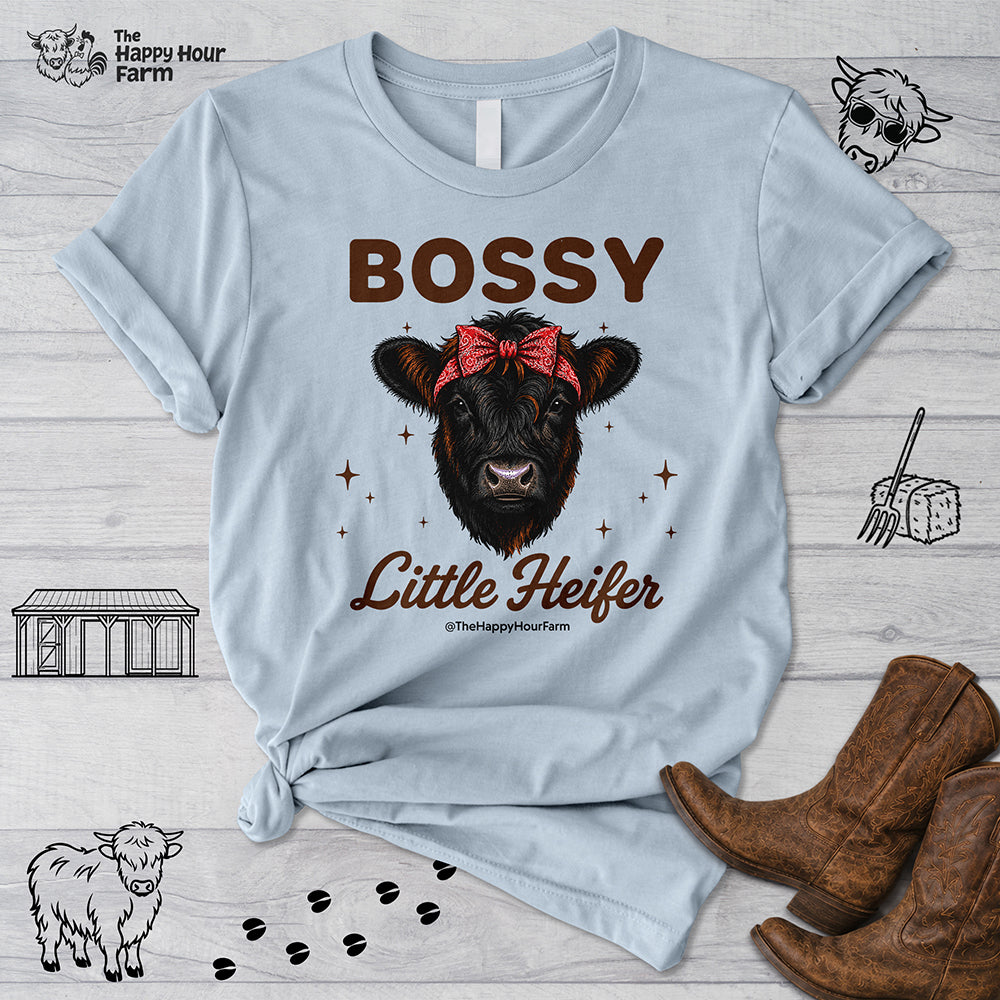 Bossy Little Heifer Unisex Tee