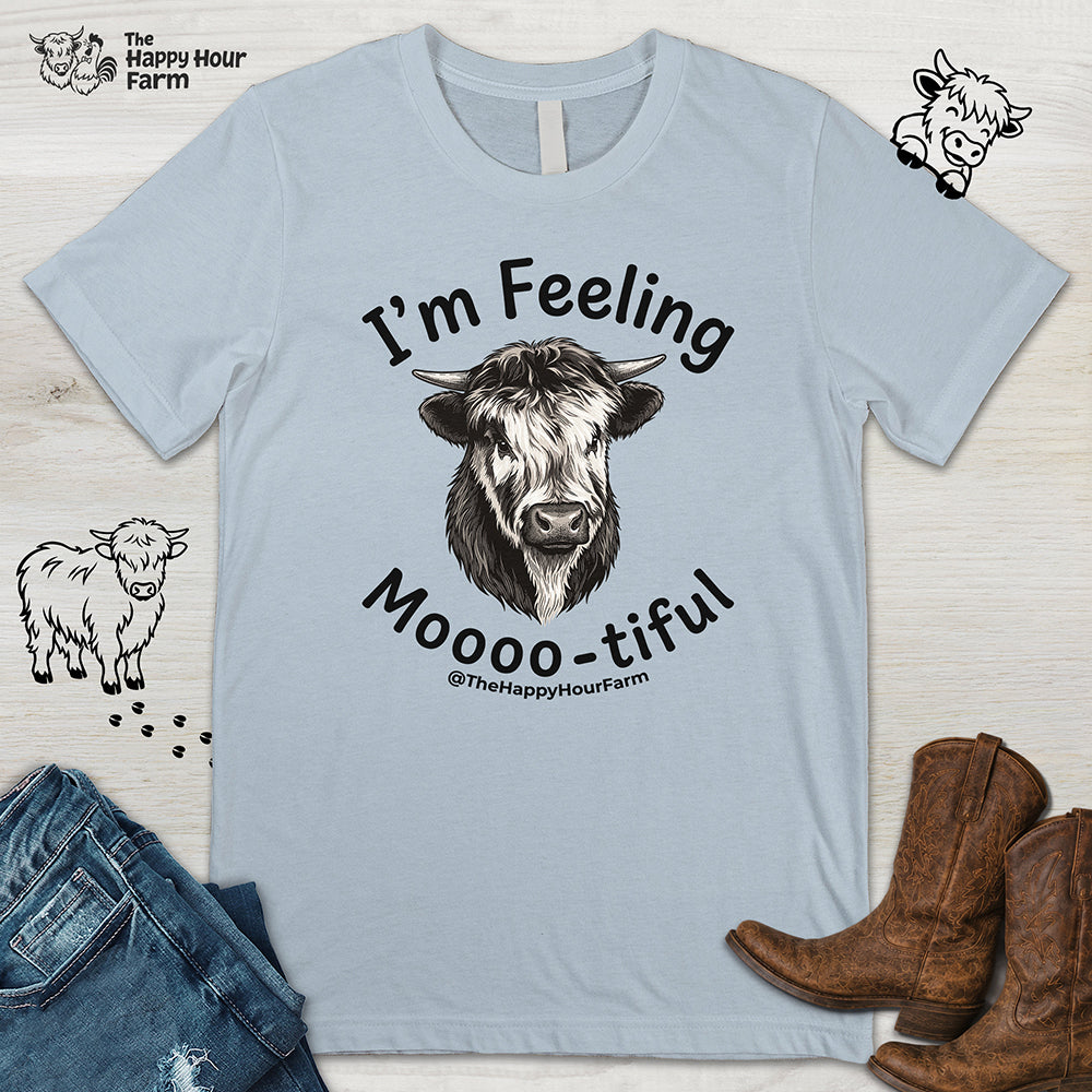 I'm Feeling Moooo-tiful Unisex Tee