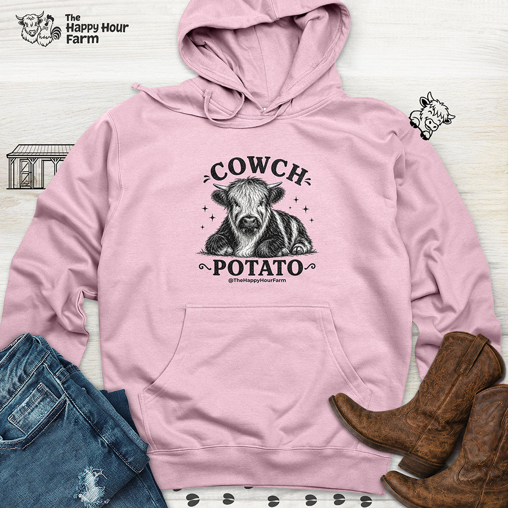 Cowch Potato Hooded Sweatshirt