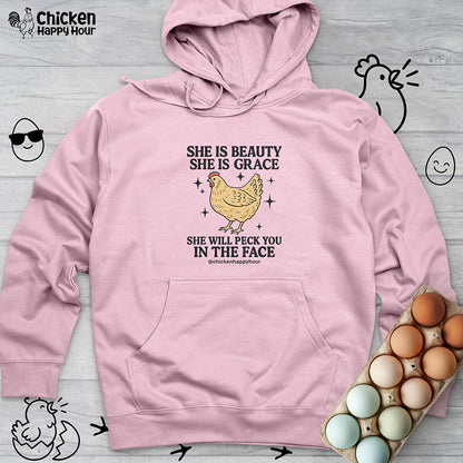 She is Beauty Hooded Sweatshirt