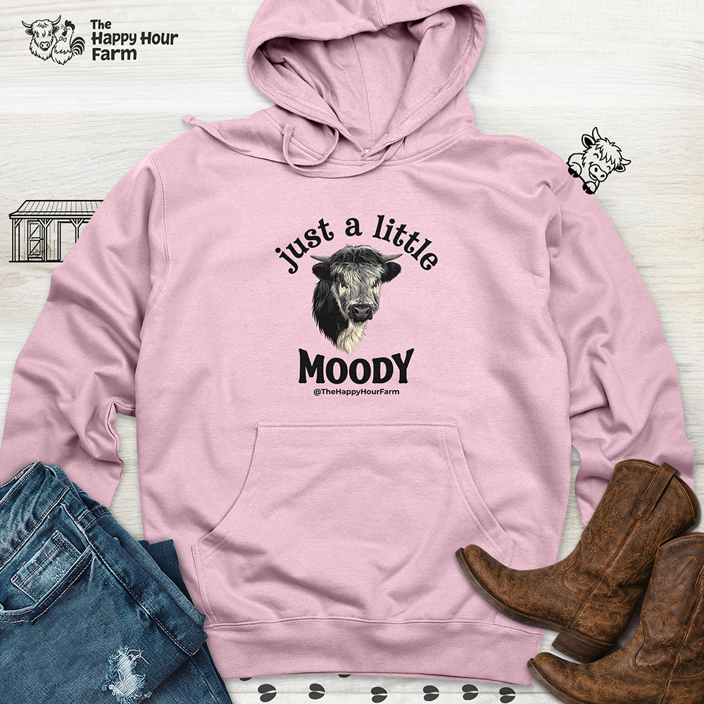 Just a Little Moody Hooded Sweatshirt