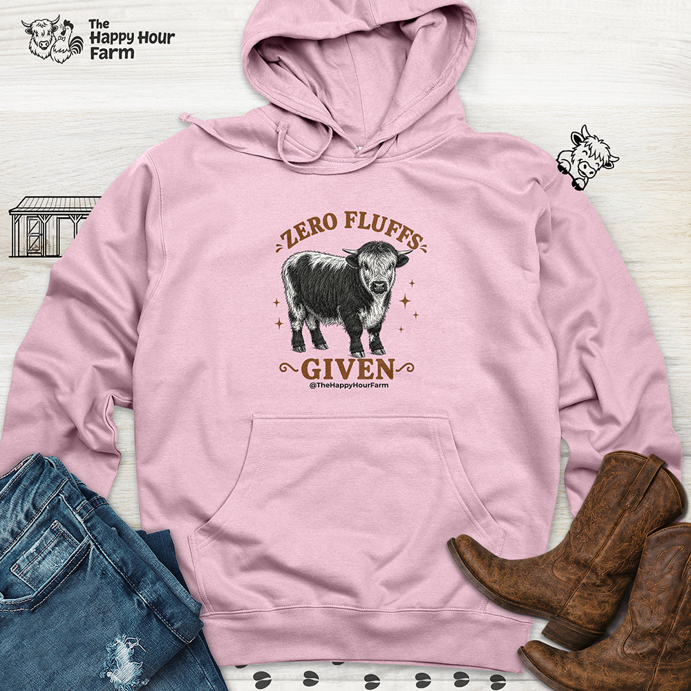 Zero Fluffs Given Hooded Sweatshirt