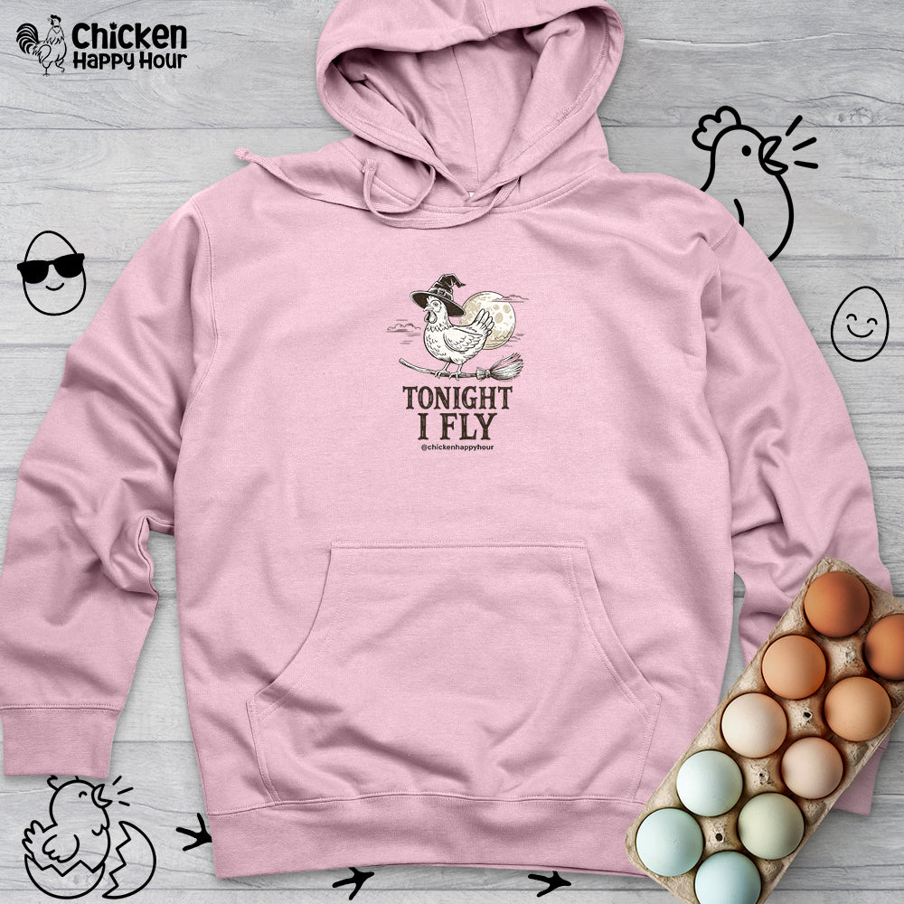 Tonight I Fly Hooded Sweatshirt