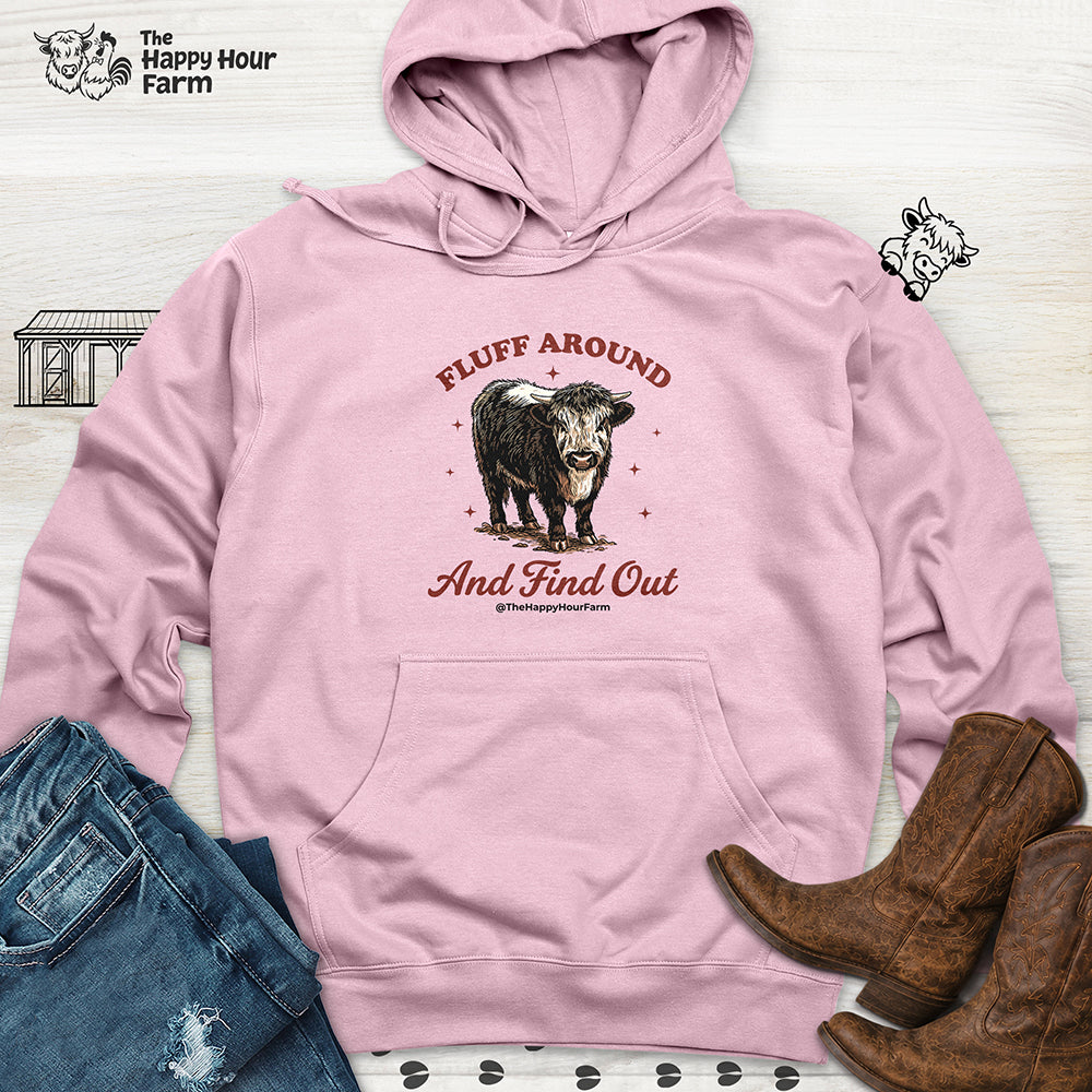 Fluff Around & Find Out Hooded Sweatshirt
