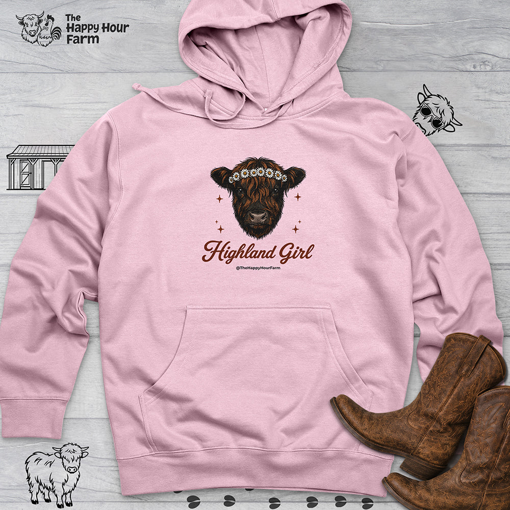 Highland Girl Hooded Sweatshirt