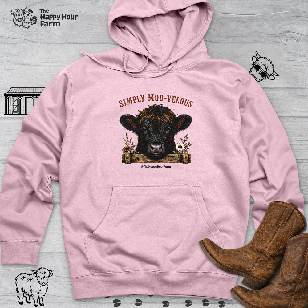 Simply Moo-Velous Hooded Sweatshirt