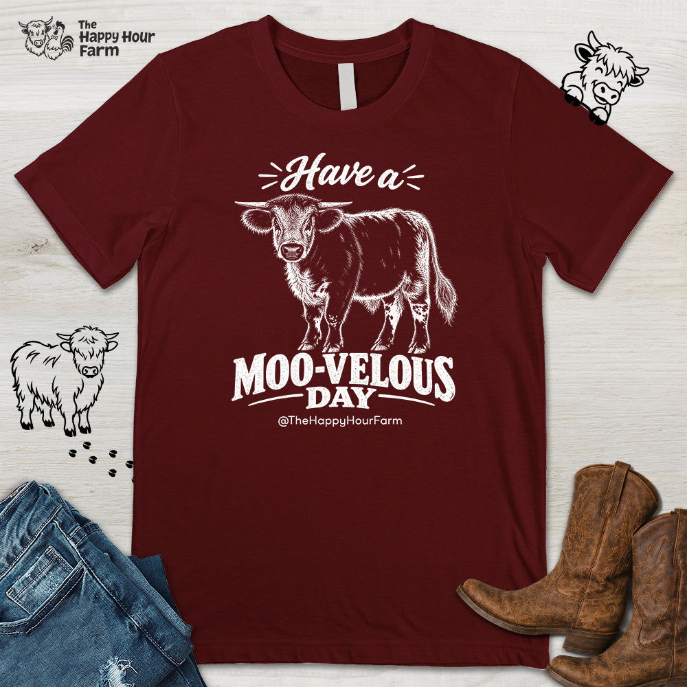 Have a MOO-VELOUS Day Unisex Tee