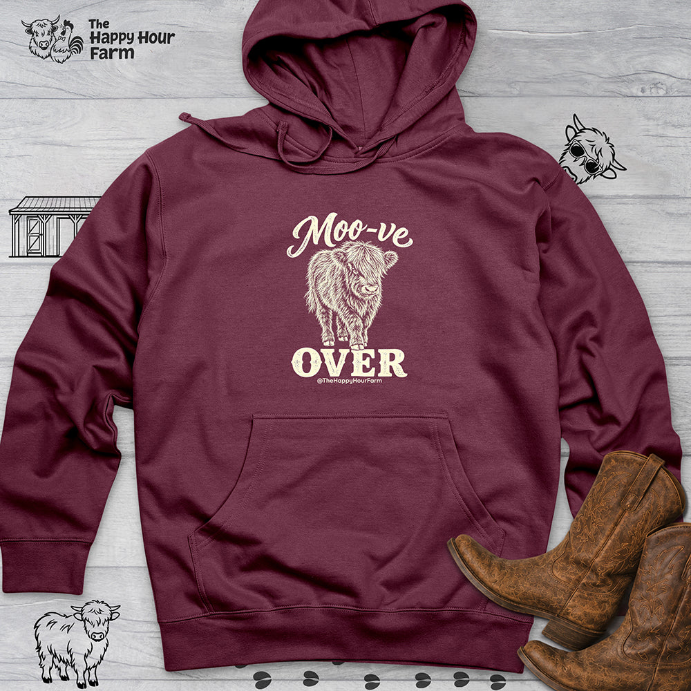 Moo-ve OVER Hooded Sweatshirt
