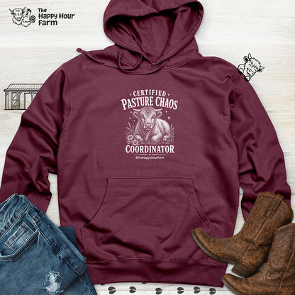 Certified Pasture Chaos Coordinator Hooded Sweatshirt