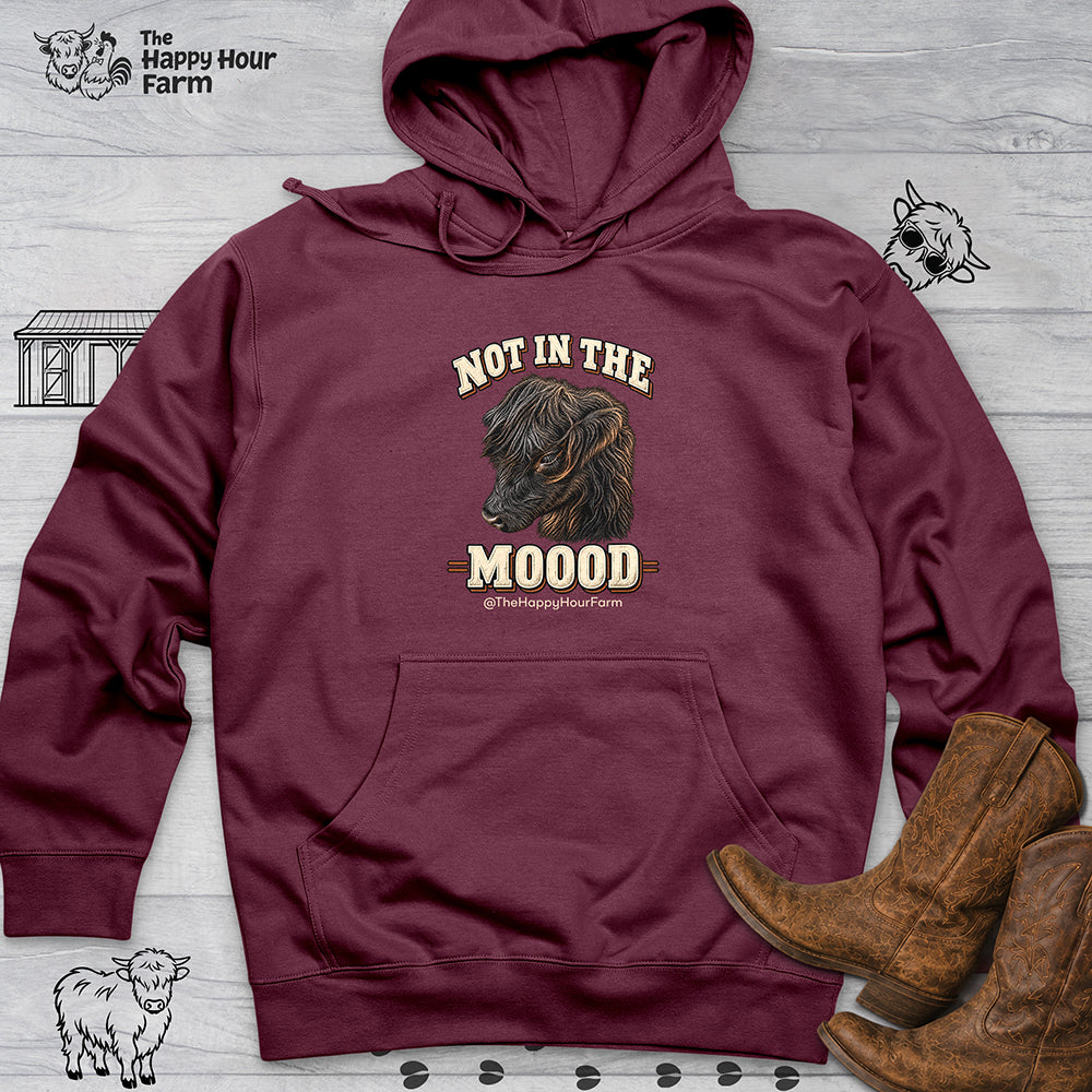 Not In The Moood Hooded Sweatshirt