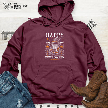 Happy COWloween Hooded Sweatshirt