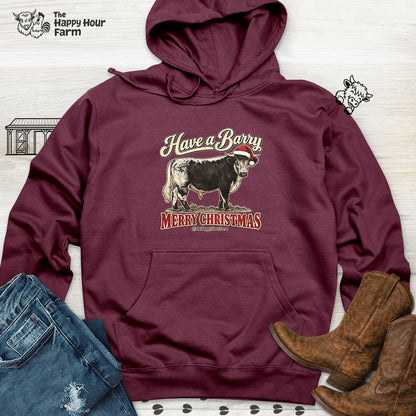 Have a Barry MERRY CHRISTMAS Hooded Sweatshirt