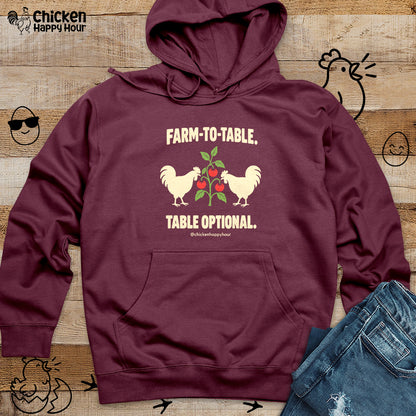 Farm To Table Hooded Sweatshirt
