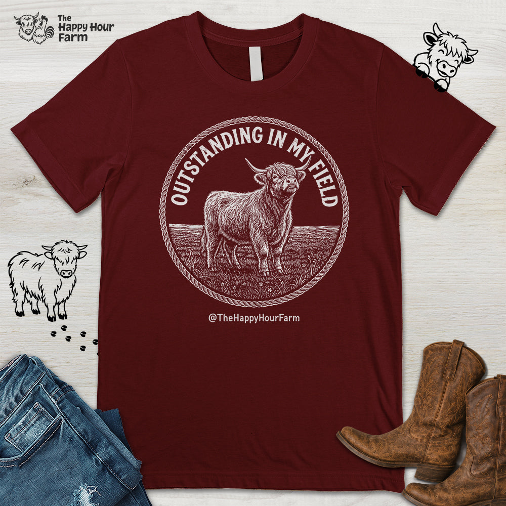 Outstanding In My Field Unisex Tee