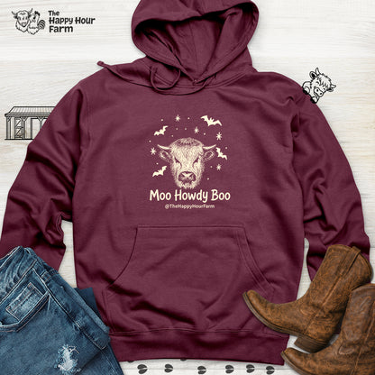 Moo Howdy Boo Hooded Sweatshirt