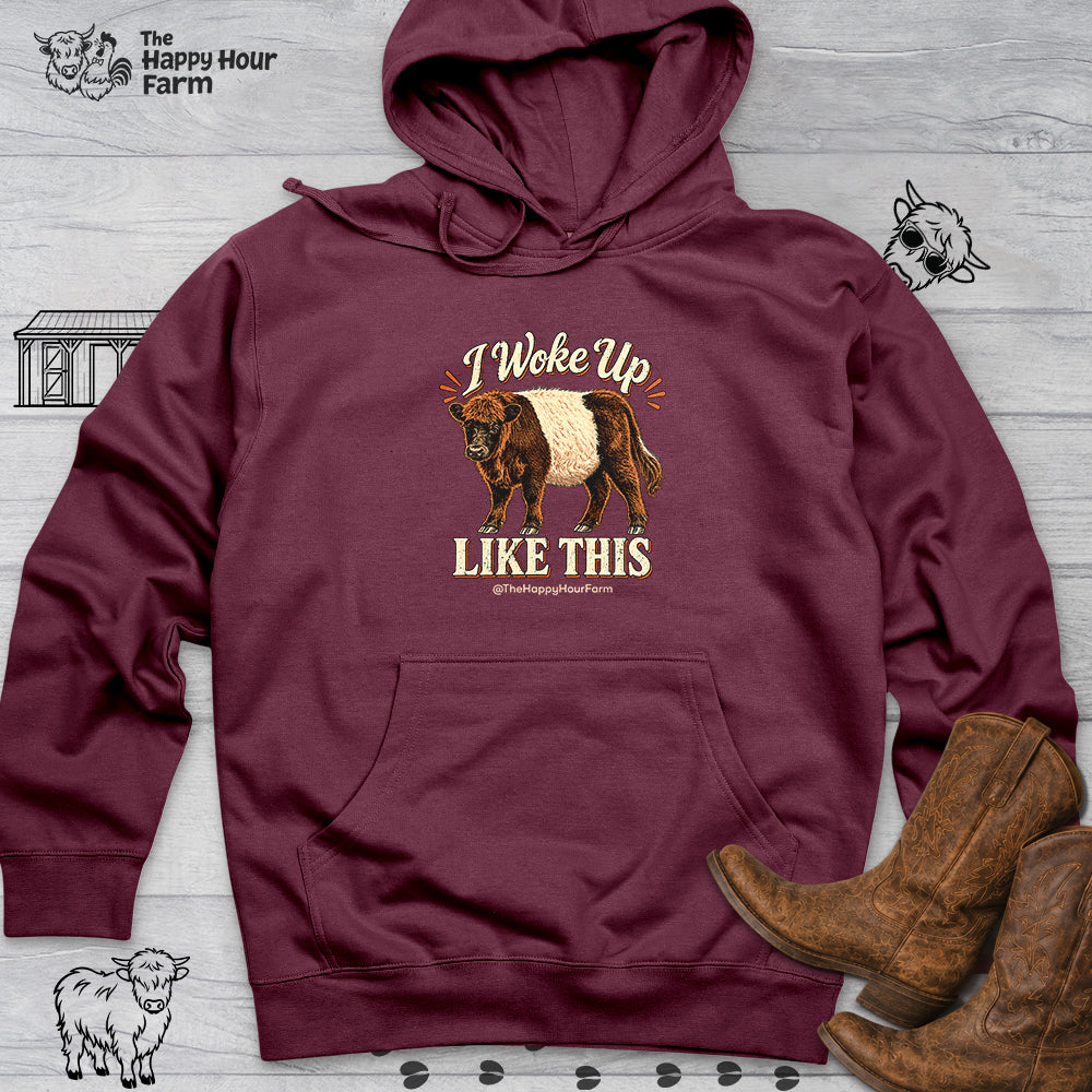 I Woke Up LIKE THIS Hooded Sweatshirt