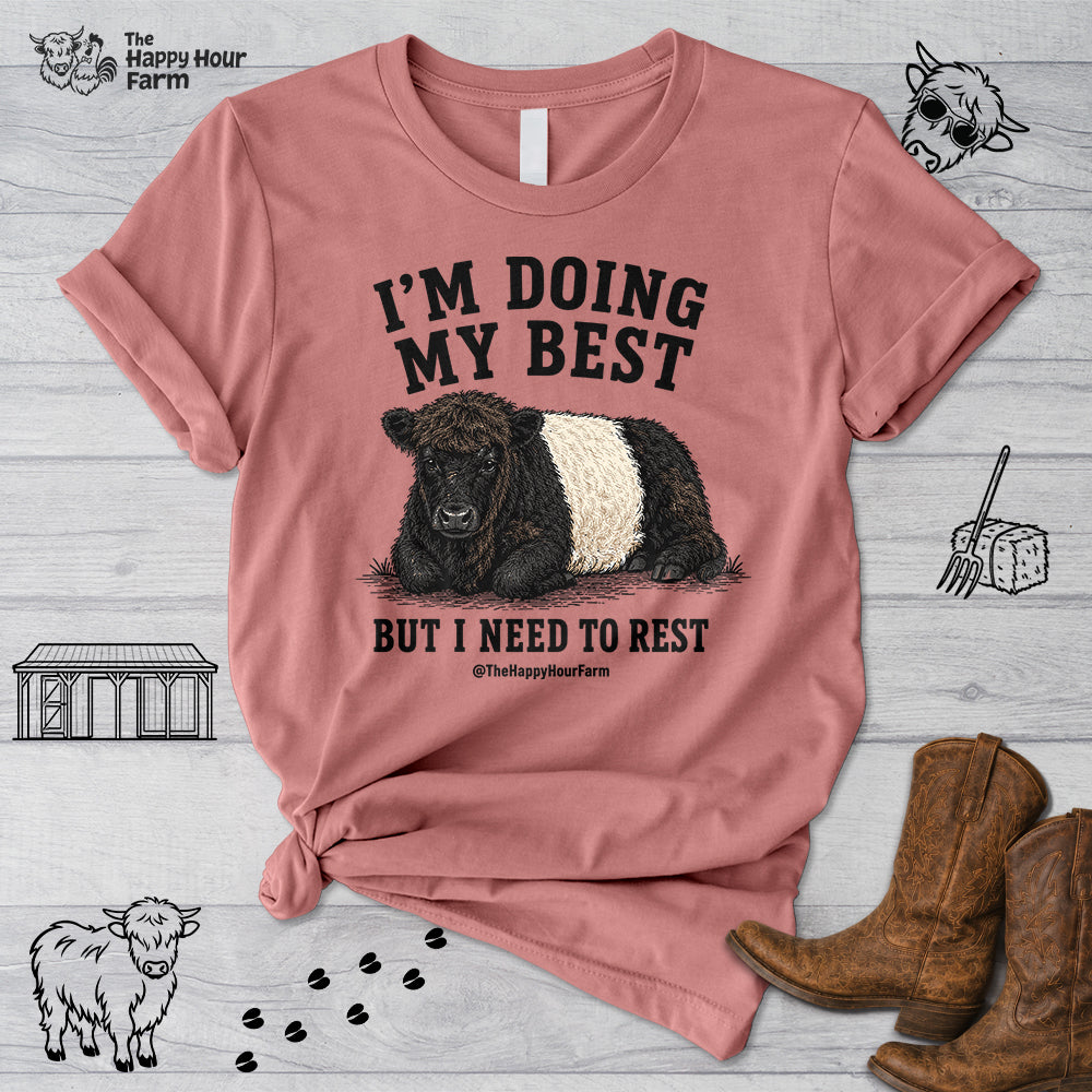 I'm Doing My Best Unisex Tee
