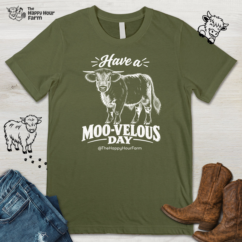 Have a MOO-VELOUS Day Unisex Tee