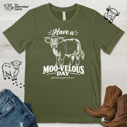 Have a MOO-VELOUS Day Unisex Tee