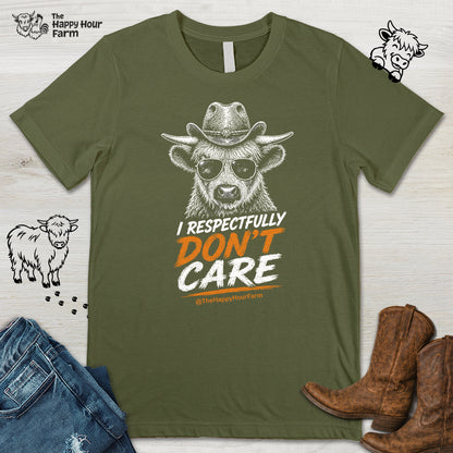 I Respectfully Don't Care Unisex Tee