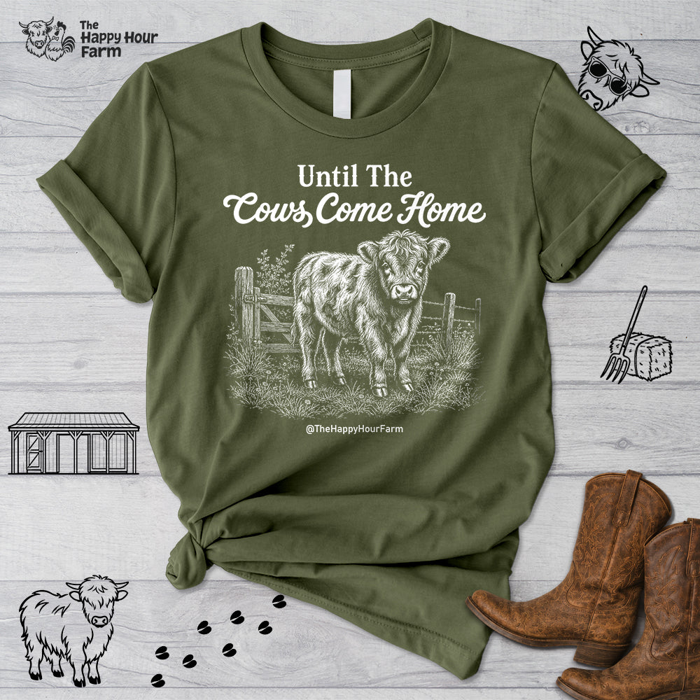 Until The Cows Come Home Unisex Tee