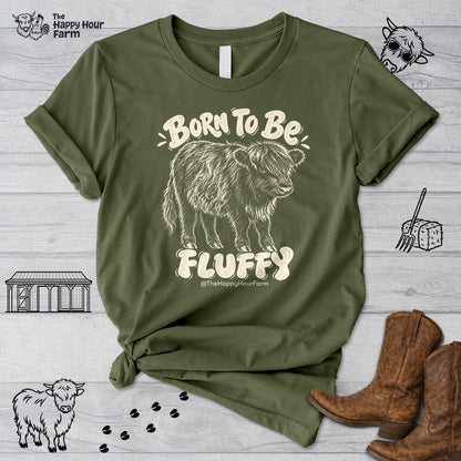 Born To Be Fluffy Unisex Tee