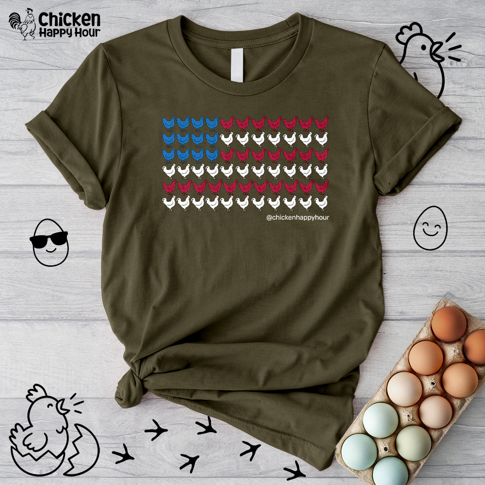 American Flag Unisex Tee