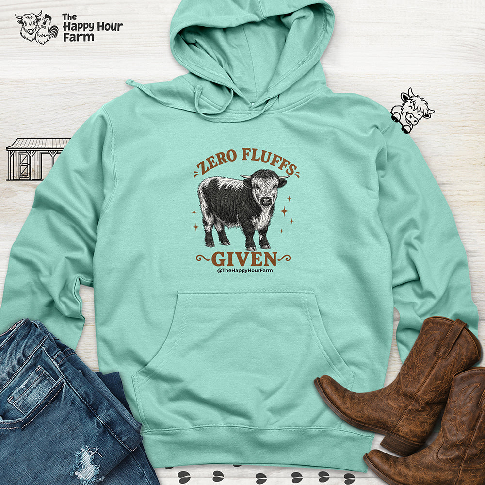 Zero Fluffs Given Hooded Sweatshirt