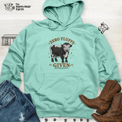 Zero Fluffs Given Hooded Sweatshirt