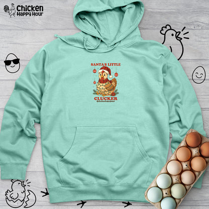 Santa’s Little Clucker Hooded Sweatshirt