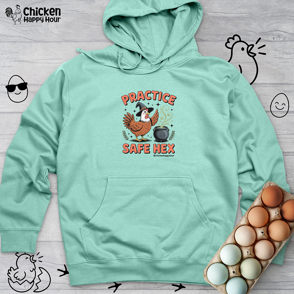 Practice Safe Hex Hooded Sweatshirt