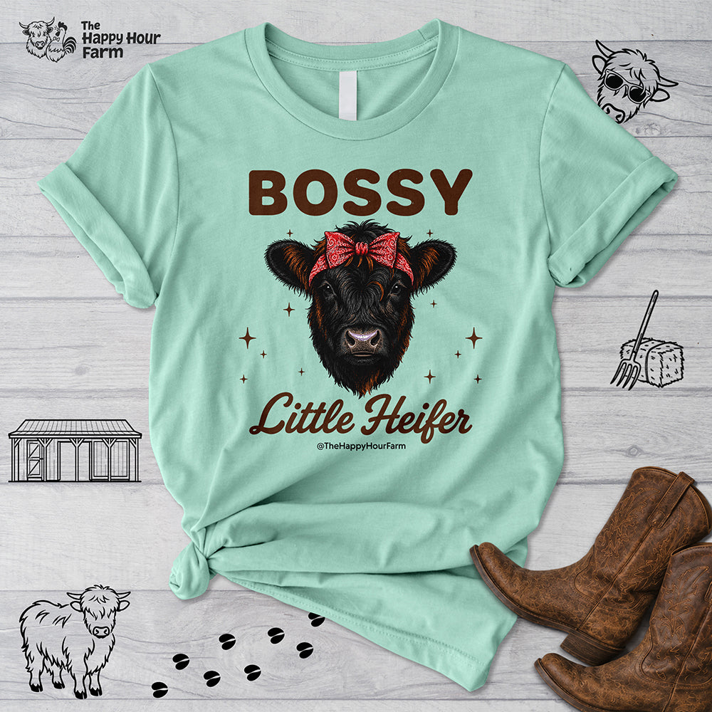 Bossy Little Heifer Unisex Tee