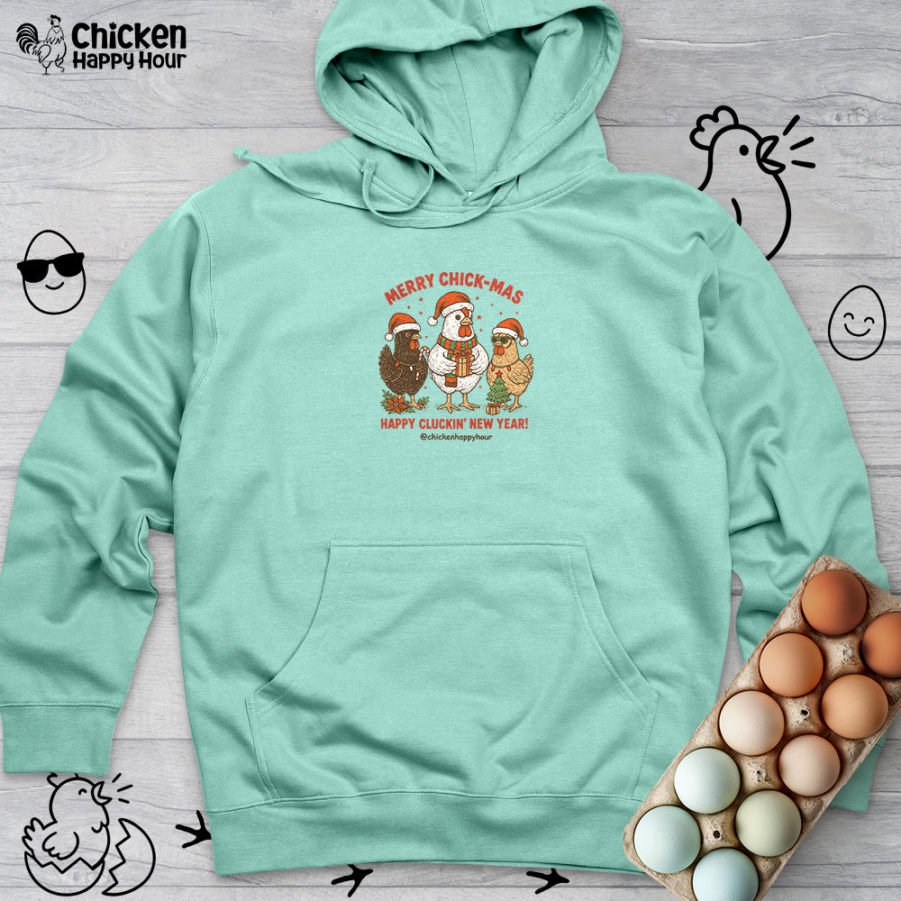 Merry Chick-Mas Hooded Sweatshirt