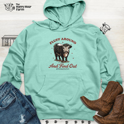 Fluff Around & Find Out Hooded Sweatshirt