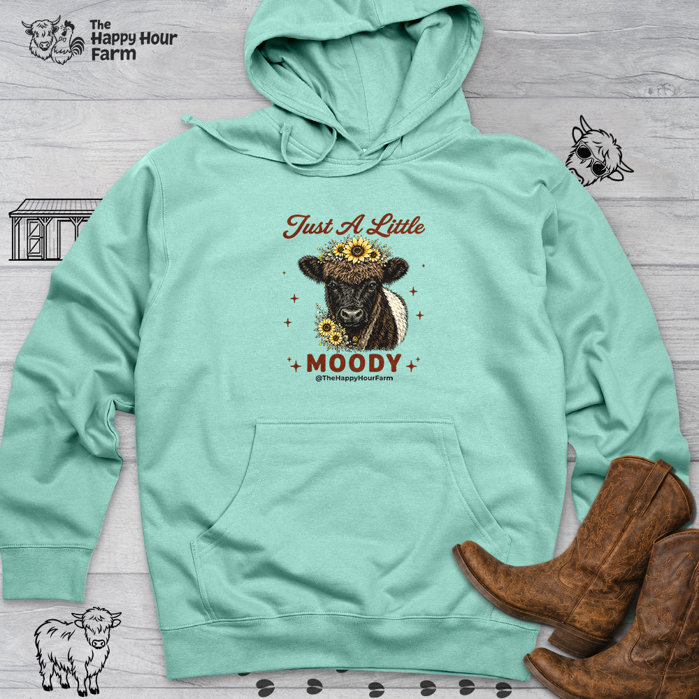 Just a Little Moody 2 Hooded Sweatshirt