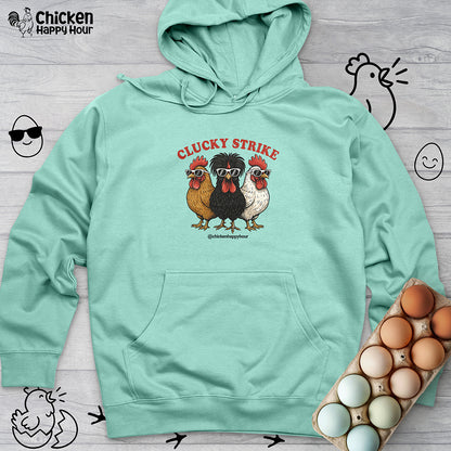 Clucky Strike Hooded Sweatshirt