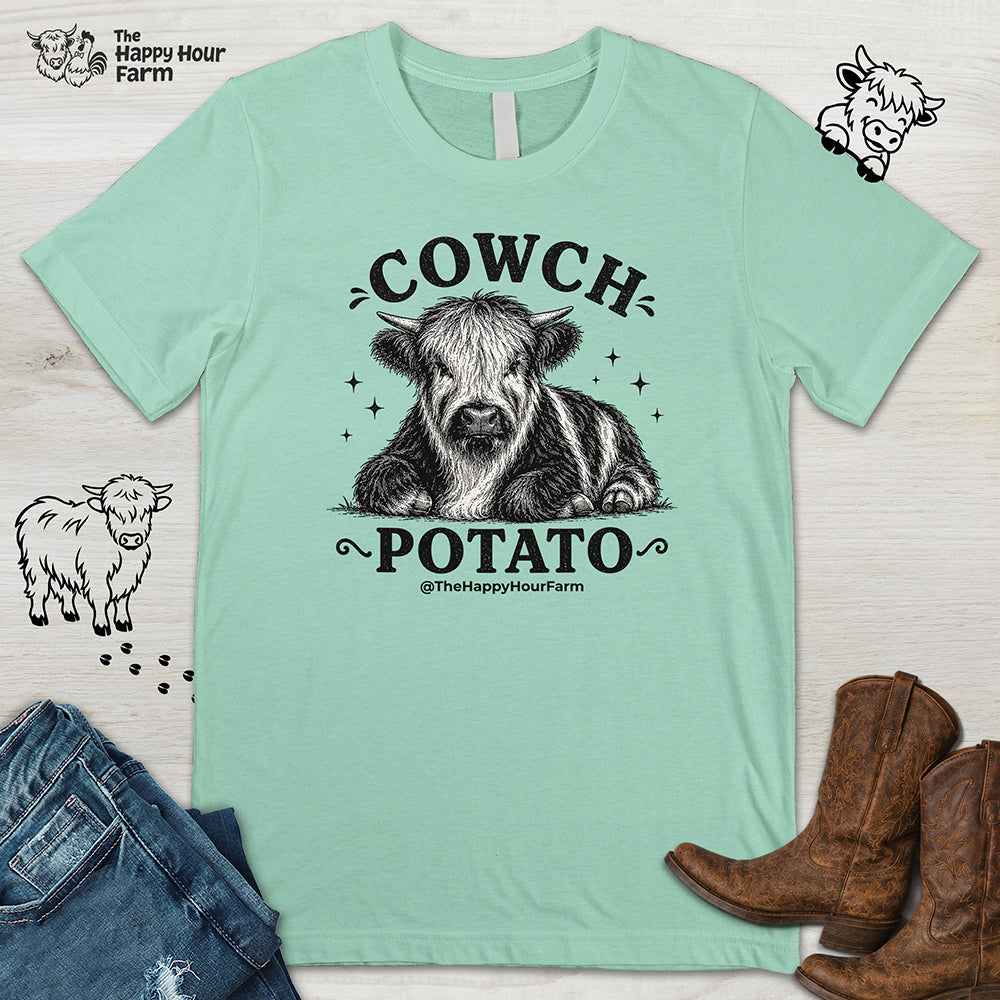 Cowch Potato Unisex Tee