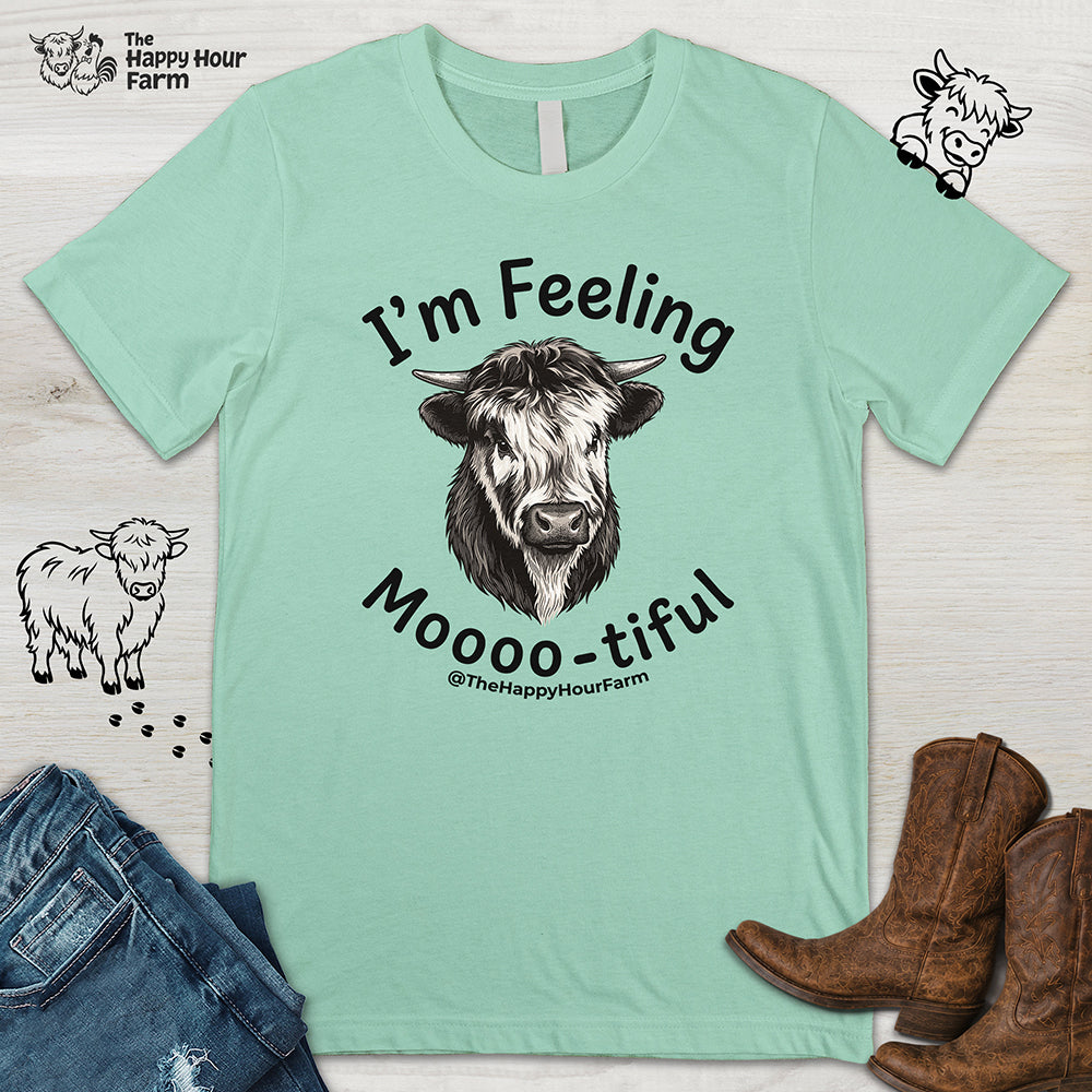 I'm Feeling Moooo-tiful Unisex Tee