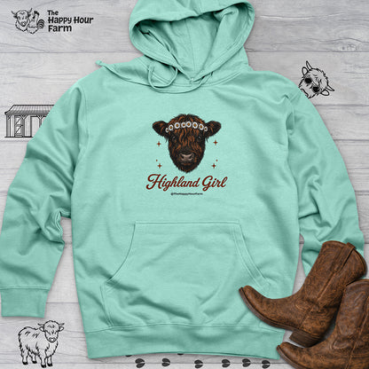 Highland Girl Hooded Sweatshirt