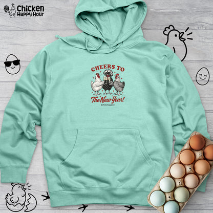 Cheers to The New Year Hooded Sweatshirt
