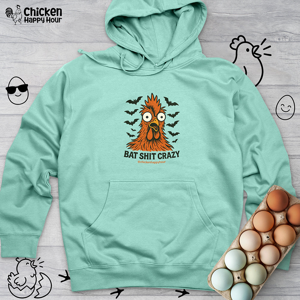Bat Shit Crazy Hooded Sweatshirt