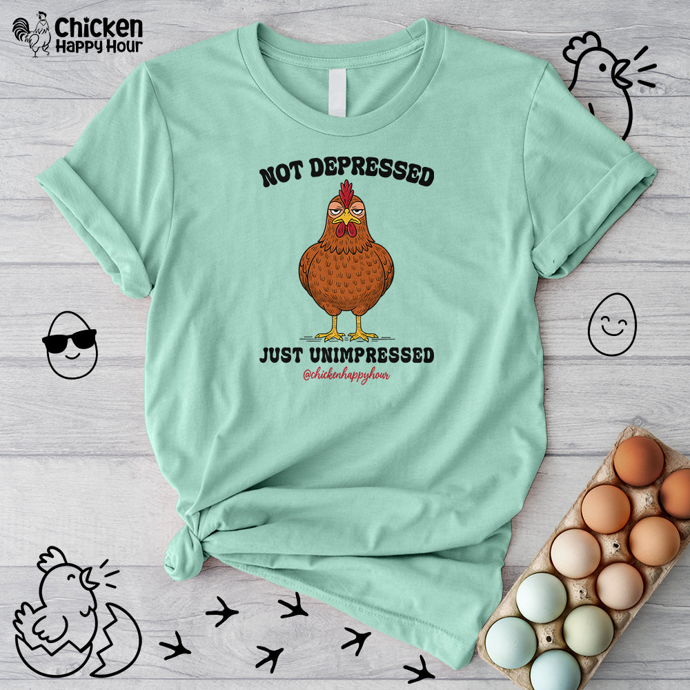 Not Depressed Unisex Tee