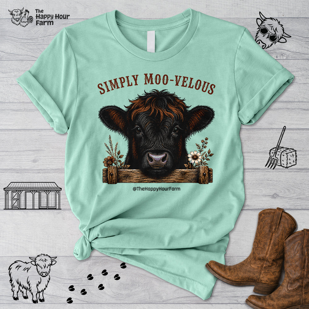 Simply Moo-Velous Unisex Tee