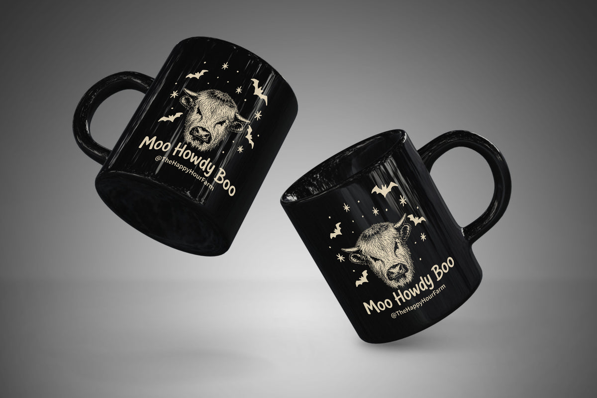 Moo Howdy Boo Coffee Mug