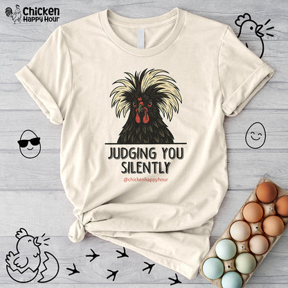 Judging You Silently Unisex Tee