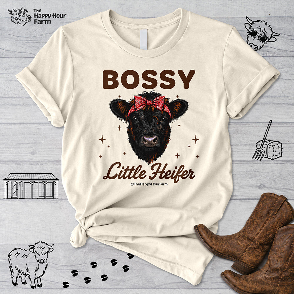 Bossy Little Heifer Unisex Tee