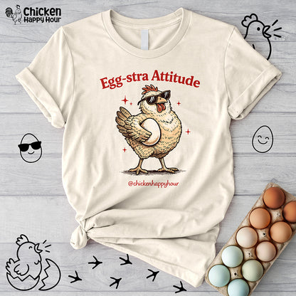 Egg-stra Attitude Unisex Tee