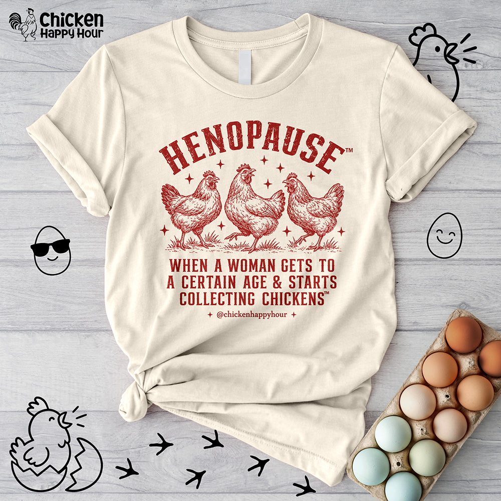 Henopause™ Rustic Strut Unisex Tee