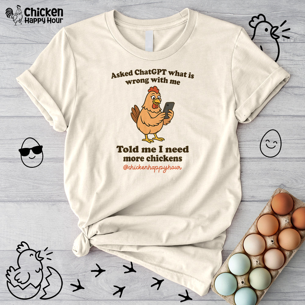 Asked CHATGPT What is Wrong Unisex Tee